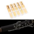 thumbnail image 3 of Paquete de 10 ca?as de clarinete, plástico B-Flat Strength 2.5 ca?as de clarinete con estuche de plástico Amonsee No, 3 of 5