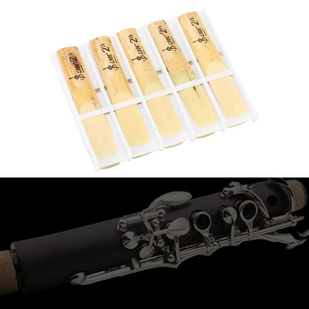 Sonew Anche Saxophone LADE 10 pièces anches en bambou force 2.5 pour  accessoire de remplacement Saxophone Saxophone Alto bE