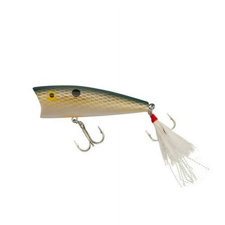 UPC: 0020554063894 | Rebel Teeny Pop-R Fishing Lure Hard bait Foxy Shad 2 In. 1/8 Oz.