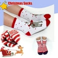 thumbnail image 2 of Toddler Christmas Socks, 6 Pairs Newborn Toddler Kids Crew Xmas Holiday Socks for 0-9 Years Girls Boys, 2 of 5