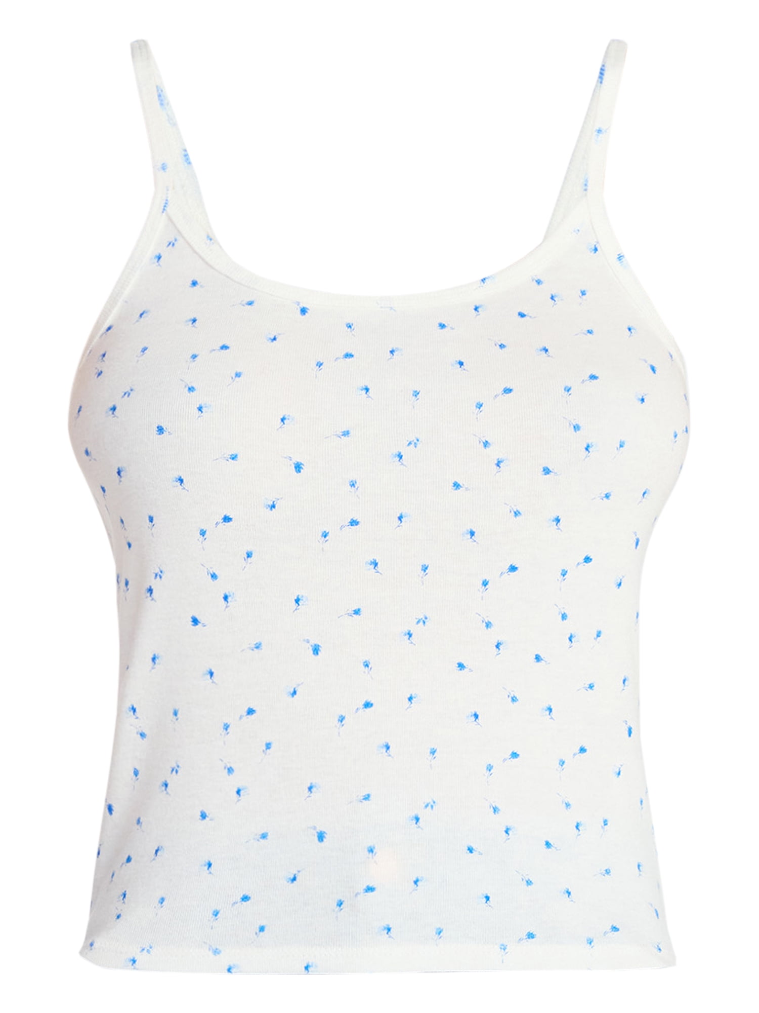 No Boundaries Scoop Neck Cami Top, Women's XXS-XXL
