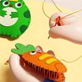 thumbnail image 3 of Sewing Kit For Kids DIY Art Craft Felt Set Forest Beginne2025 Educational W1J2, 3 of 5