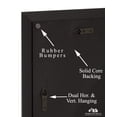 thumbnail image 4 of Large Silver Mirror With Angled Beveled Frame - 30 X 40 Luxury Rectangular Mirror With 3, 4 of 6