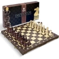 thumbnail image 1 of Juego de ajedrez Wegiel Imperator de madera de lujo de 21 pulgadas para todas las edades, 1 of 9