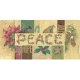 thumbnail image 2 of Phillips, Anita 18x11 Black Ornate Wood Framed with Double Matting Museum Art Print Titled - Peace, 2 of 4