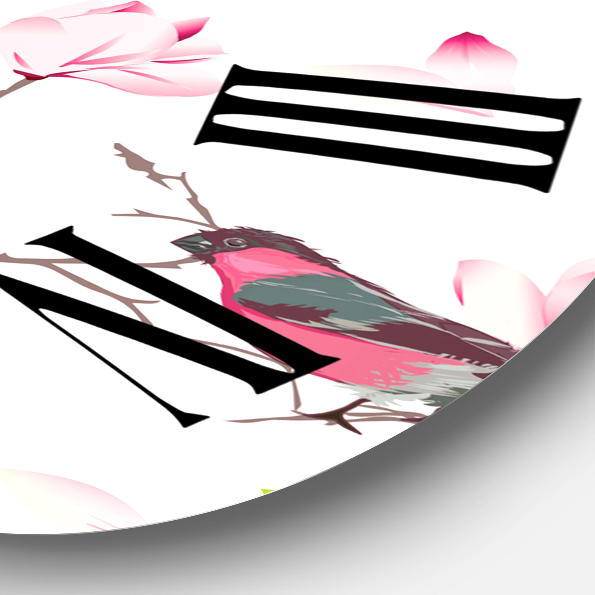 Designart 1 in Quartz Traditional Wall Clock