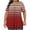#0-Wine, variant on Rvkxad Summer Shirts for Women Under $5 Plus Size Short Sleeve Square Neck Shirts Business Casual Striped Blouses Pleated T-shirt Tops Mom Gift Wine XL