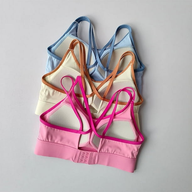 Sujetador deportivo para mujer Top Push Up para Fitness fijo con almohadilla sujetador para Yoga ropa interior Tops deportivos sujetadores para actividades chaleco para correr ropa de gimnasio Walmart...