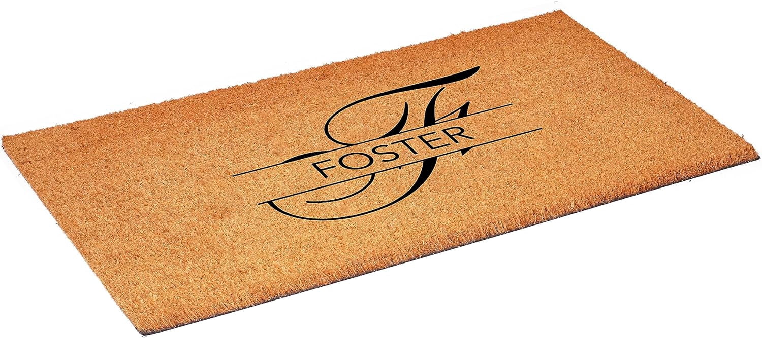 Calloway Mills 111192436 Foster Personalized Doormat 24" x 36"