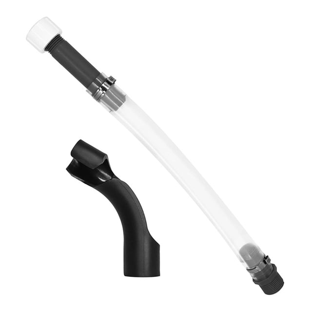 Riwesomey 2 piezas/Kit de manguera de llenado de combustible de coche de carreras de plástico portátil transparente reutilizable a prueba de Herramientas de reparación de automóviles