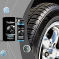 thumbnail image 6 of 120ml Car Tire Shine Gel Auto Tire Cleaner Dirt Remover Polishing Renovations Brightening Maintenance Agent, 6 of 9