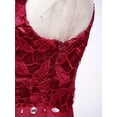 thumbnail image 5 of Alvivi Kids Flower Girls Sleeveless Formal Dress Princess Pageant Gown 6-14, 5 of 7