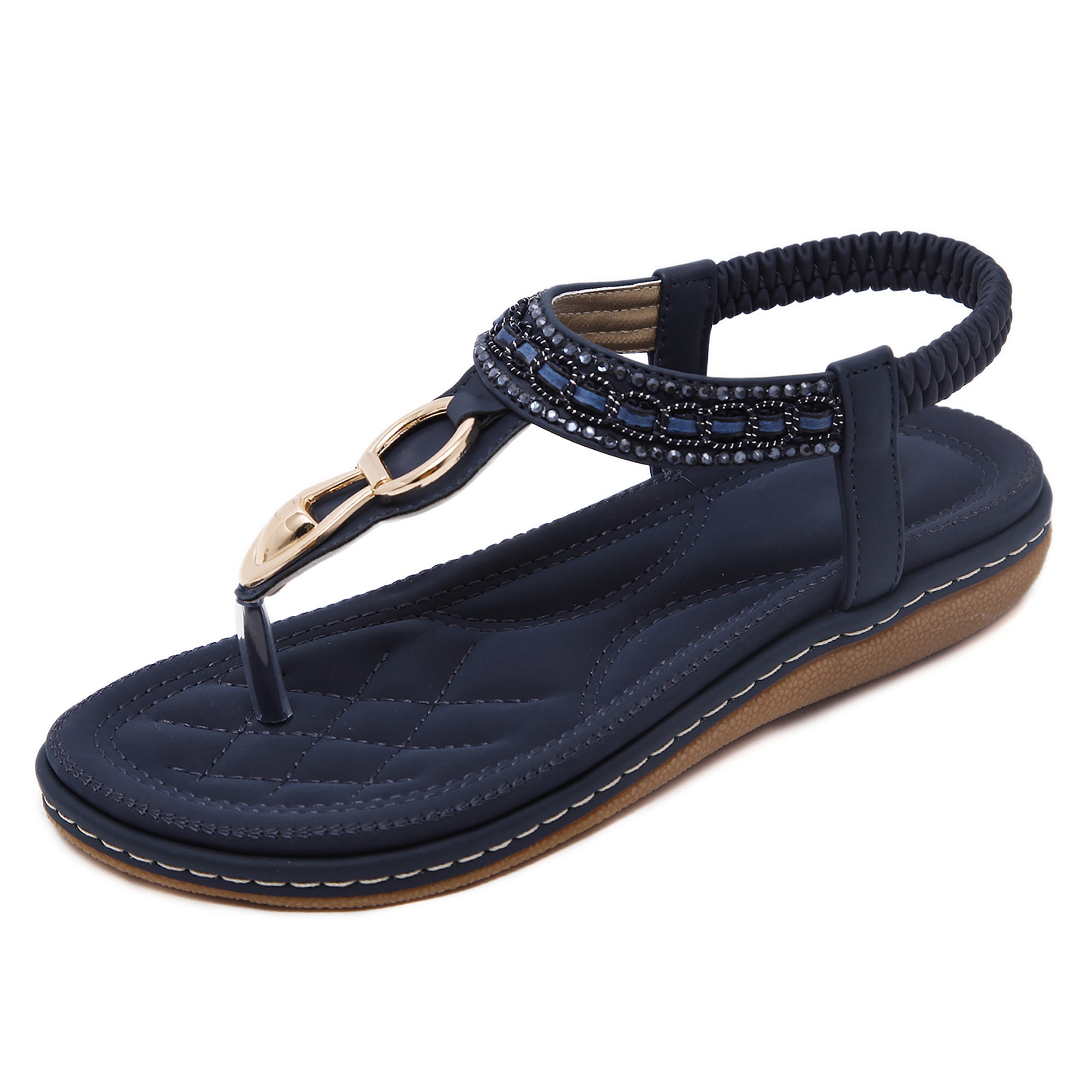 Tommy Hilfiger Women'S Lenita Thong Sandals in Blue | Lyst