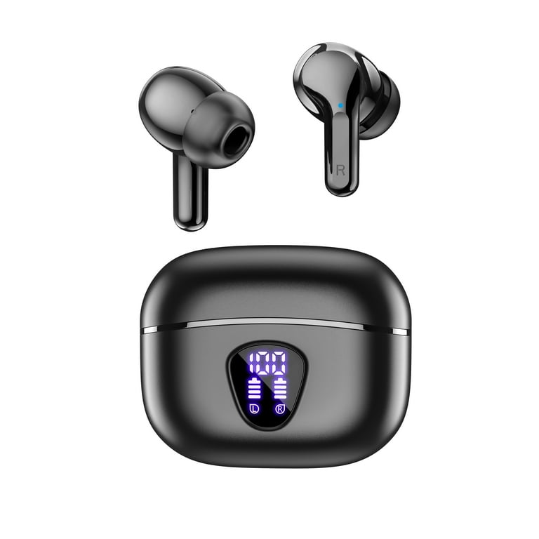 i53 Wireless Earbuds Bluetooth 5.3 Touch Control High Fidelity Sound LED Display Charging Case Walmart
