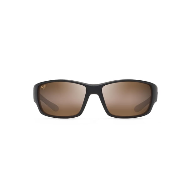 Gafas de Sol Maui Jim Local Kine Polarizadas Mtt Marrón Translucido Oscuro