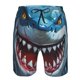 thumbnail image 3 of Balery Cartoon Cute Shark Traje de Baño Estilo Hawaiano para Hombre, Shorts de Secado Rápido con Bolsillos-3X-Large, 3 of 6