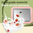 thumbnail image 4 of Small Size Instant Ice Cream Maker Rolled Ice Cream Maker Instant Gelato Pan/Roll Homemade DIY For Fun Parent-Child Activities Families, 4 of 8