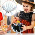 thumbnail image 5 of Halloween Skeleton Candy Bowl - Skeleton Hands Bowl Stand - Plastic Skull Hand Dish Holder for Home Bar Desktop Decoration - Figurine Tray,Gothic Halloween Display Holder for Candy, Decor or Trinkets, 5 of 6