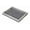 Black, variant on RUDRAKSHA CORPORATION Bone Inlay Serving Tray, Rectangular Shape, Black and White Semi-Circular Scales, High Sides with Cut-Out Handles, Decorative Home or Serving Décor