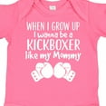 thumbnail image 4 of Inktastic Kickboxing Future Kickboxer Like Mommy Boys or Girls Baby Bodysuit, 4 of 5