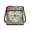 Boho Mandala Dragonfly, variant on Water Wave Wolf Print PU Leather Crossbody Handbag for Women Fashion Shoulder Purse Bag Satchel Lightweight Multiple Pockets Bag with Zipper for Daily Use Business