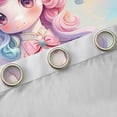 thumbnail image 4 of Feelyou Kawaii Dreamy Unicorn Curtains Pack of 2 (42x84 Each), Magic Stars Cloud Galaxy Curtains Blackout, Teens Kids Boys girls Bedroom Curtains, Living Room Curtains Decor, 4 of 6