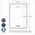 thumbnail image 3 of Nordic Ware Naturals® Nonstick Baker's rectangular Half Sheet, 3 of 6