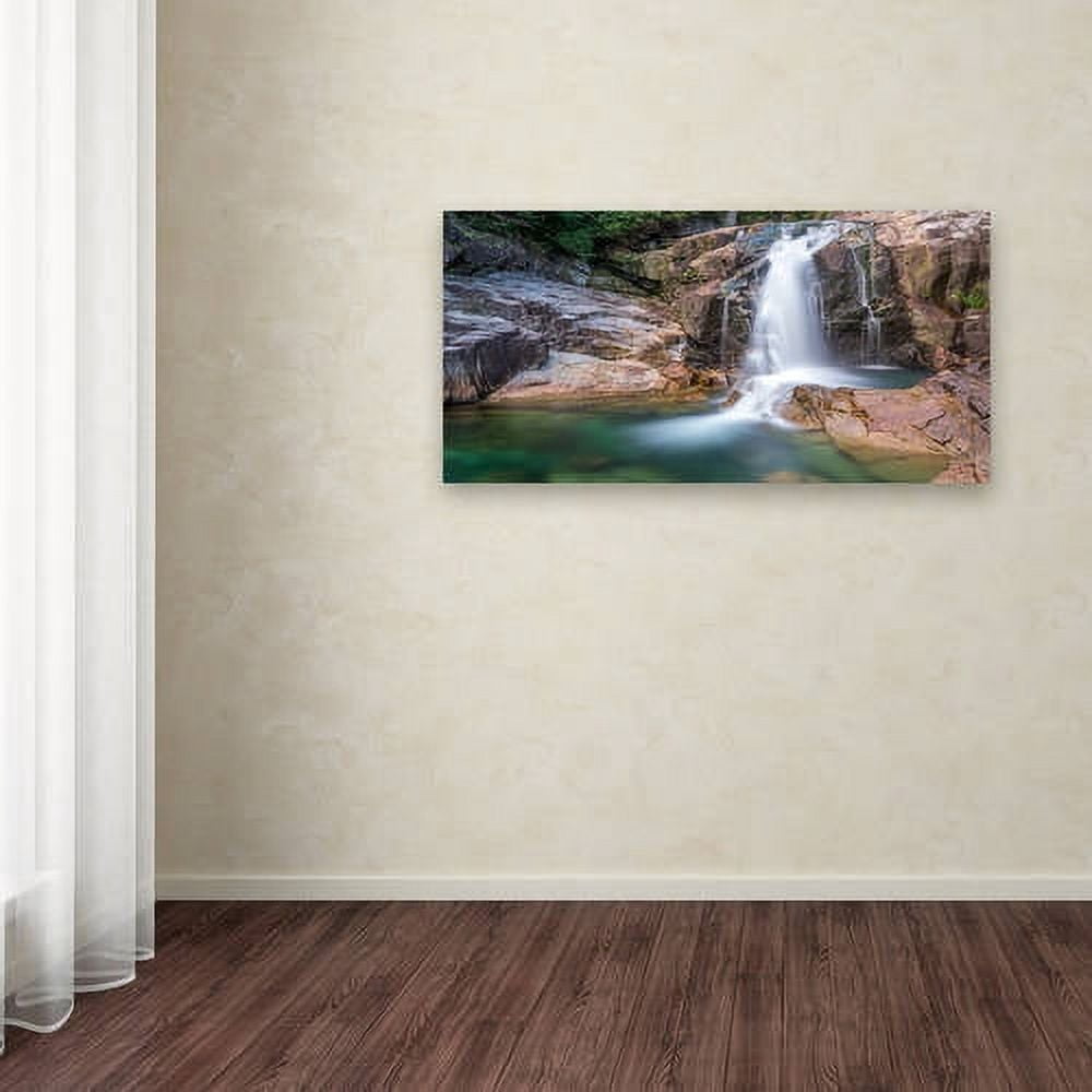 Trademark Fine Art 'Lower Falls' Canvas Art by Pierre Leclerc