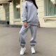 thumbnail image 3 of 2 chándales para mujer, conjuntos casuales, conjunto de pantalones, jersey de manga larga, chándal cálido Gris xl Zulema Chándal de sudor, 3 of 8