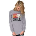thumbnail image 3 of Popeye The Sailor Man Sleeping Chill Long Sleeve TShirt Men Women Brisco Brands S, 3 of 6