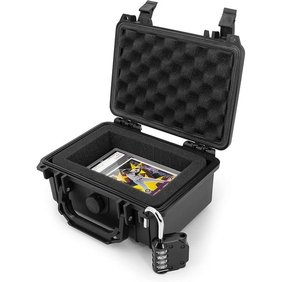 CASEMATIX Graded Card Case Storage Box For Sports Cards Fits BGS, FGS, GMA, or PSA Graded Trading Card Slabs