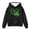 Black, variant on IWRICH St. Patrick's Day Hoodies for Girls Shamrock Heart Hooded Sweatshirts Gift Crewneck Casual Loose Fit Tops,Size 3-14 Years White 160