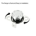 thumbnail image 2 of Uxcell Temperature Control Switch Thermostat 140°C 10A Normally Closed 2 Pack, 2 of 5