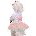 thumbnail image 1 of Falda para mascotas Falda de pastel colorida para mascotas Vestido de princesa para perros Falda de verano para mascotas primavera 1983, 1 of 6
