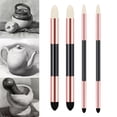 thumbnail image 1 of Elodie 4 Pieces Artist Blending Sponge Pens Tools for Highlighting Smear Correcting Rose Gold, 1 of 8