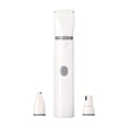 thumbnail image 2 of Pet Cat Dog Grooming Kits 3 in 1 Rechargeable Professional Low Noise Cordless Cat Dog Hair Trimmer Paw Trimmer for Other Pets White, 2 of 8