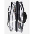 thumbnail image 4 of Marvel Avengers 17" Unisex Clear Backpack with Printed Laptop Sleeve, Black, 4 of 5