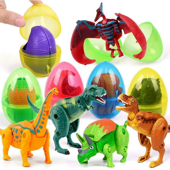 Huevos de Pascua Rellenos de Juguetes de Dinosaurio OCATO Jumbo