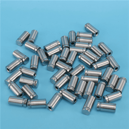 

500 Packs Sign Standoff Screws Stainless Steel (1/2 x 1 Inch)