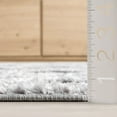 thumbnail image 3 of nuLOOM Cuellar Chevron Shag Area Rug, 6' 7" x 9', Navy, 3 of 4