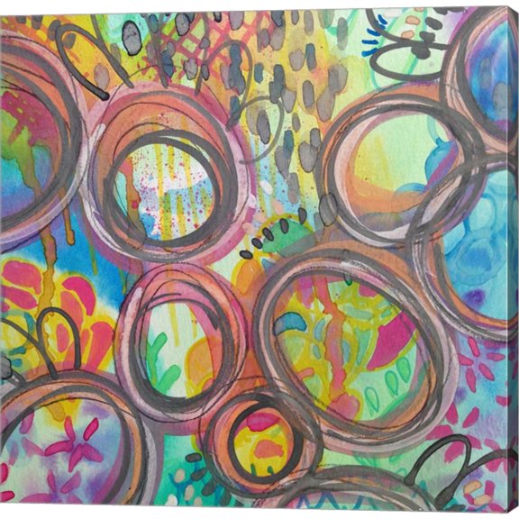 Great Art Now Rounds by Valerie Wieners, Canvas Wall Art, 24W x 24H