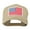 Khaki, variant on White American Flag Patched Cap - Royal OSFM