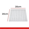 thumbnail image 4 of Regadera de Acero Inoxidable Cuadrada 20 CM IML P-RC20, 4 of 5