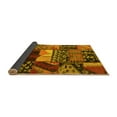 thumbnail image 2 of Ahgly Company Indoor Square Patchwork Yellow Transitional Area Rugs, 8' Square, 2 of 4