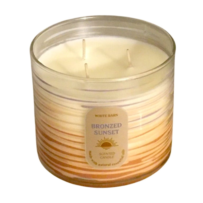 Bath and Body Works Bronzed Sunset Scented Candle 3-Wick (14.5 oz