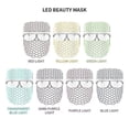 thumbnail image 2 of 7 Colors Led Light Therapy Mask, Red & Blue Light Therapy For Face, Light Mask For Skin Care, Portable Rechargeable Safety Automatic-timer Control, 2 of 4