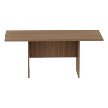 Alera ALEVA717242WA 70.88 in. x 41.38 in. x 29.5 in. Valencia Series Rectangular Conference Table - Modern Walnut