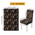 thumbnail image 7 of TSOVTHRID Rectangle Tablecloth Stretch Dining Chair Slipcovers Anti-Dust Chair Covers Washable Table Cloth Soft Furniture Protector Cover, 5 Pcs, Mushroom Leaf Butterfly Moon Print, 7 of 7
