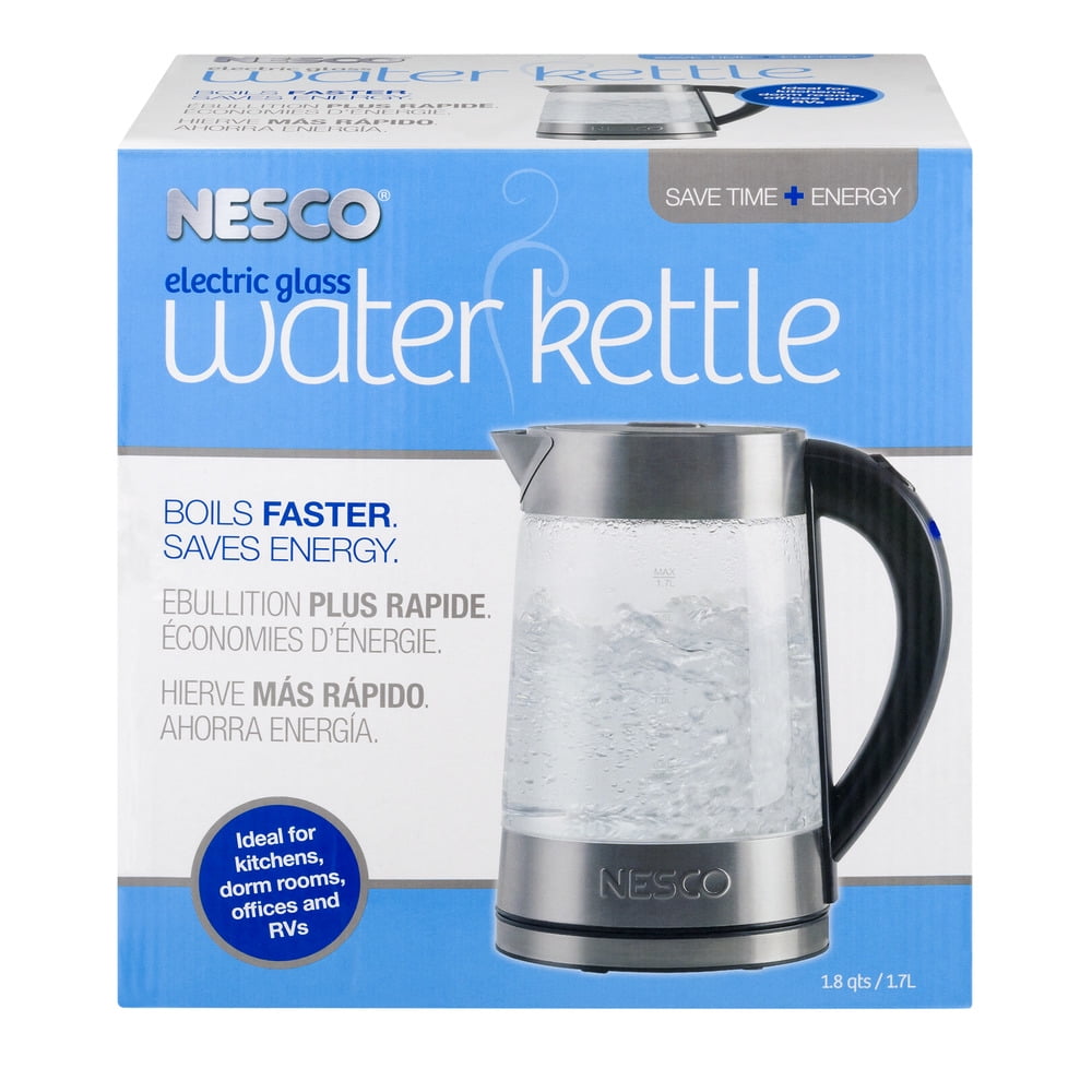 Glass Hot Water Kettle by NESCO