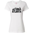 thumbnail image 3 of Inktastic Atlanta Skyline Grunge Women's T-Shirt, 3 of 5